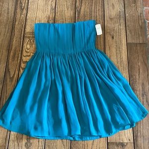 Strapless evening, semiformal, new with tags.